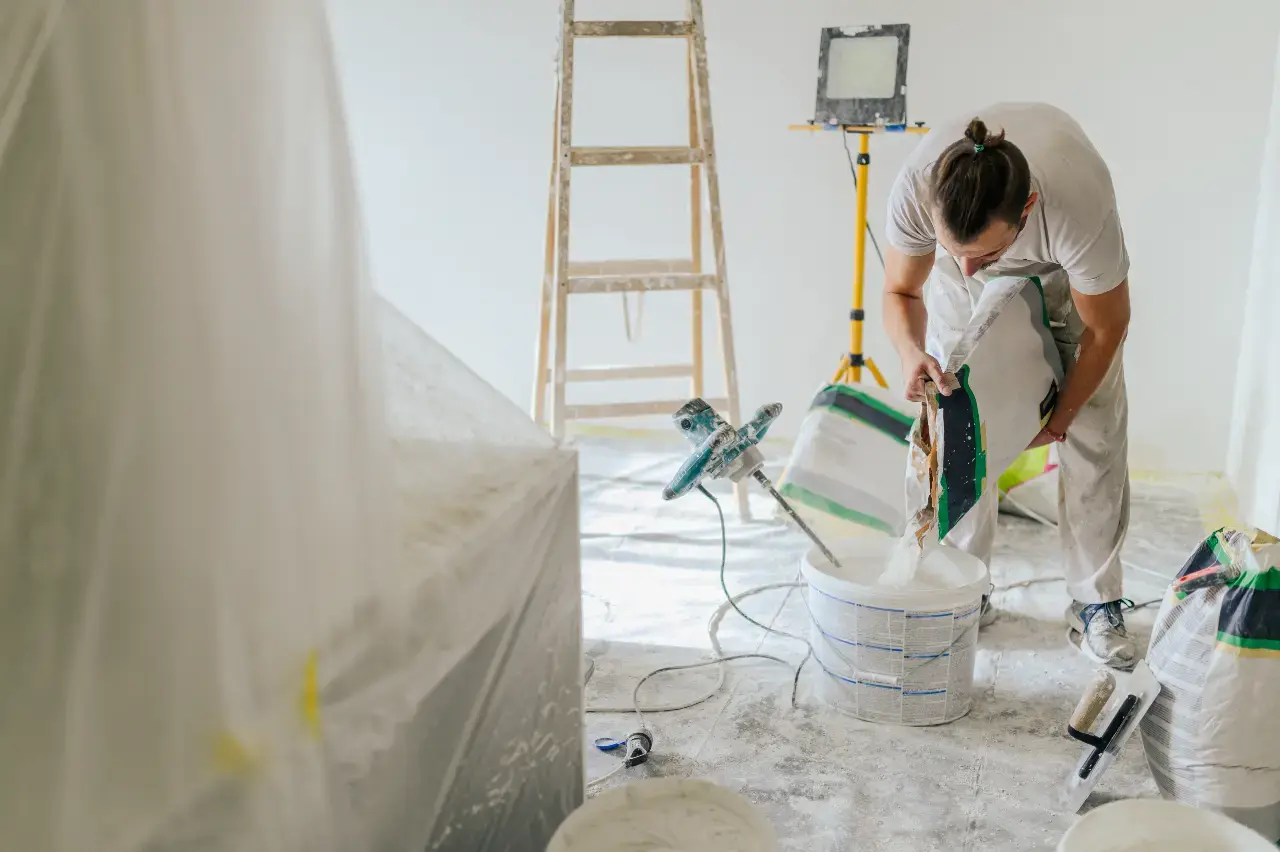 Interior house painting by NGL Transclean and Painting LLC in Connecticut