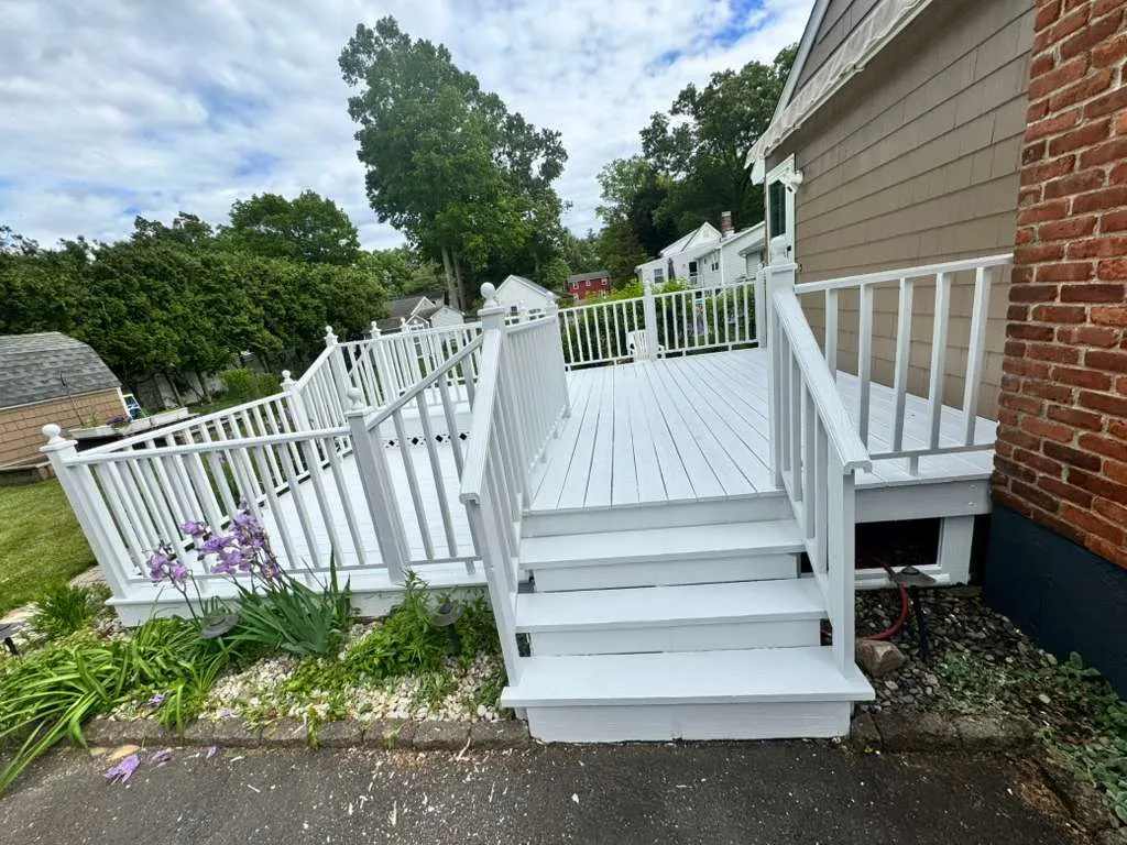 Interior painting project in Connecticut
