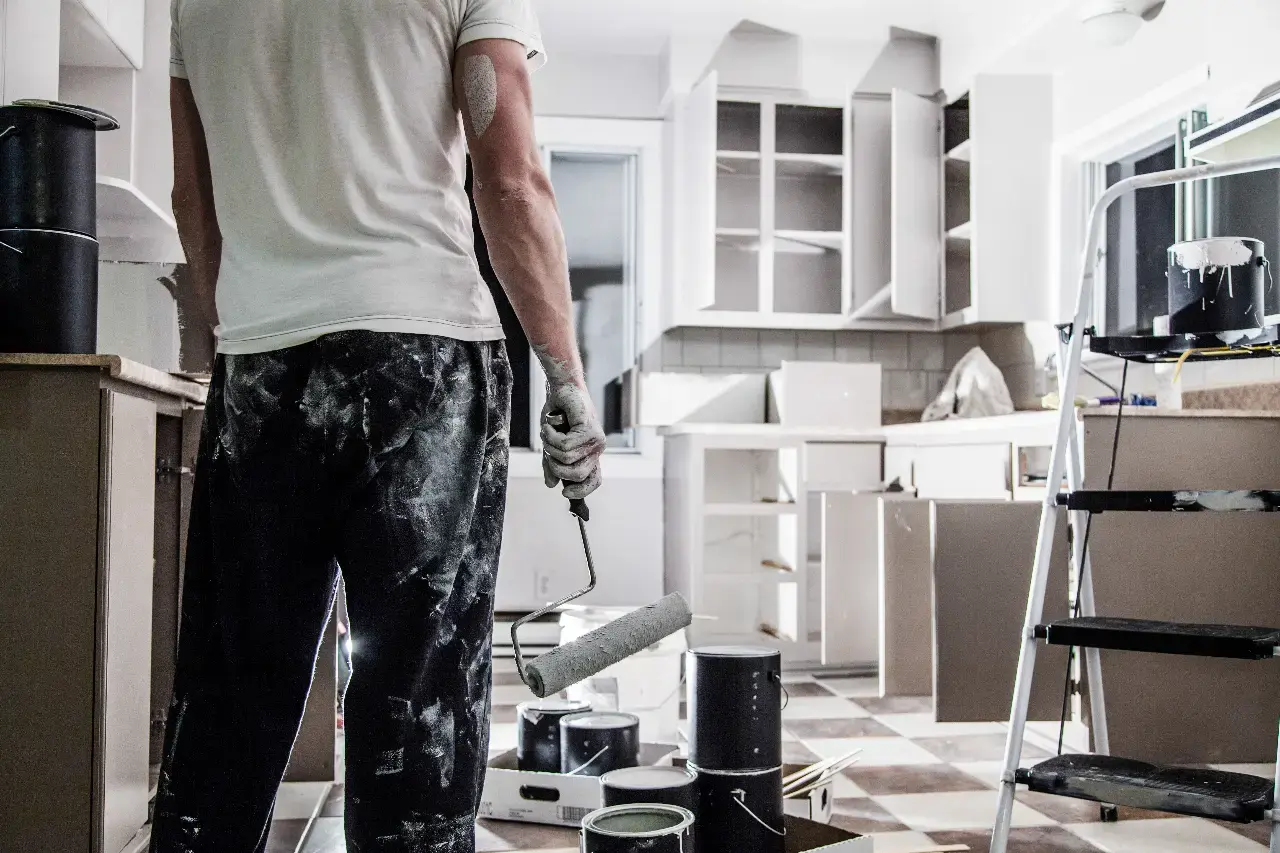 Kitchen cabinet painting by NGL Transclean and Painting LLC in Connecticut
